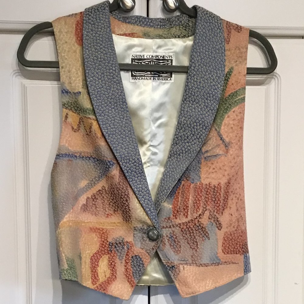 Native Components Western Aztec Vest American Made